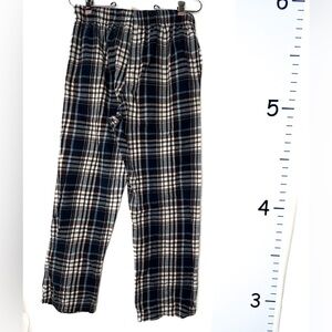 Woolrich Dark Blue‎ Plaid Loungewear Pants Men's Small.